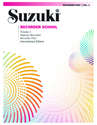 Suzuki Método - Flauta Dulce Soprano 1, Libro solo - edición internacional