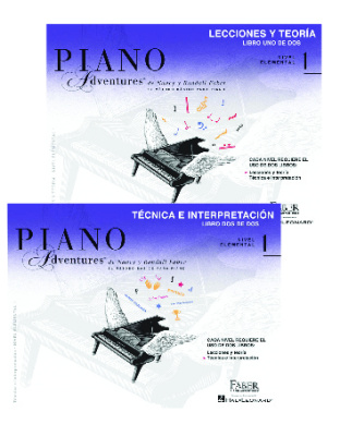 Faber Piano Adventures, Combo 1 (2 Libros: Teoria y Técnica)