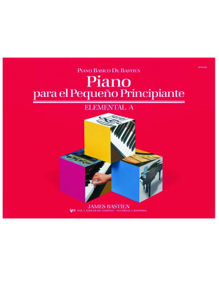 Piano para el pequeño principantes Elemental A - Lecciones - en español