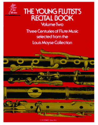 Editor: Louis Moyse, Young Flutist's Recital Book – Volume 2, Flute and Piano